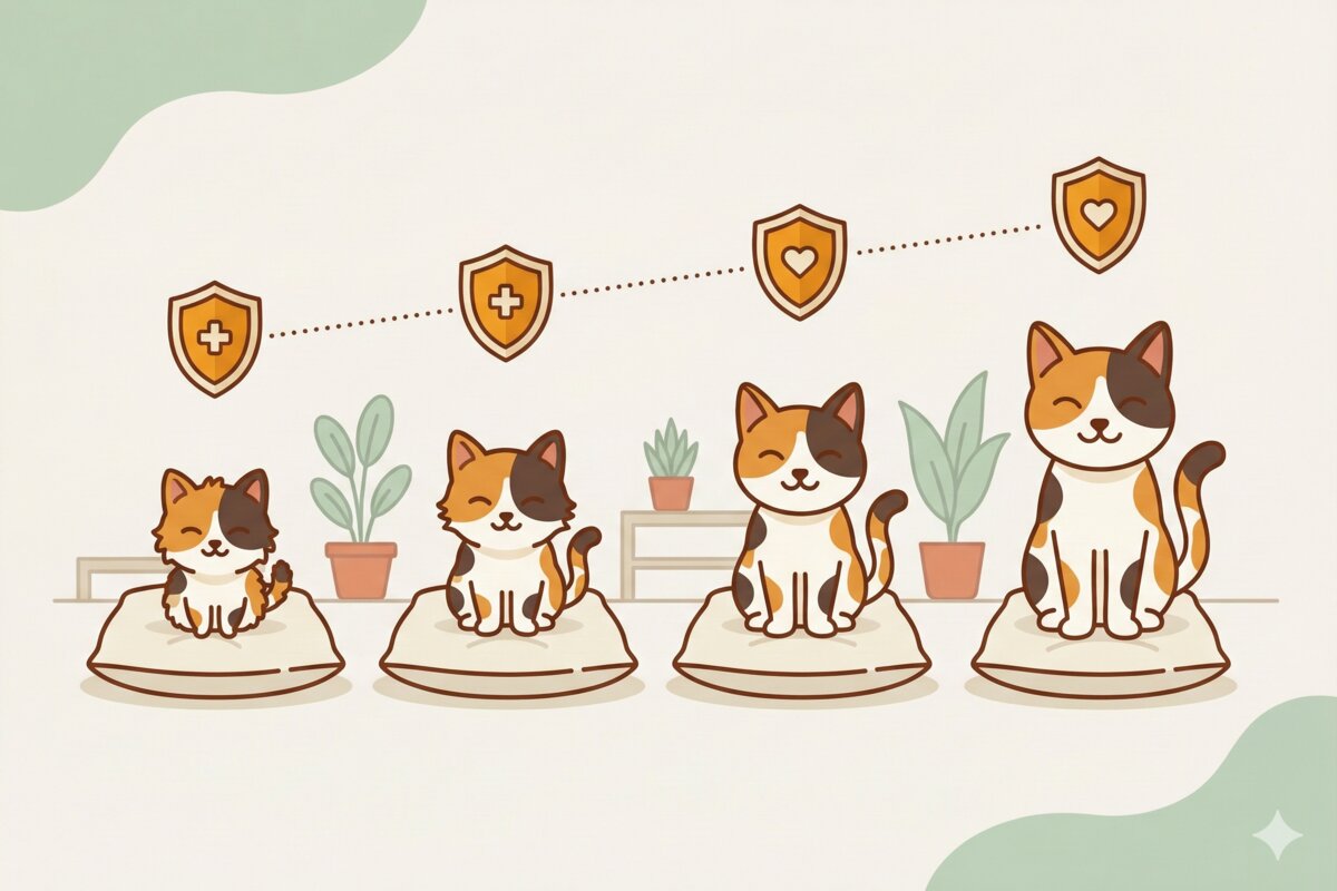 Kitten vaccination timeline from 6 weeks to 6 months